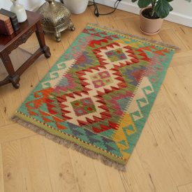 Autentikus Kilim szőnyeg 62x87 afgán gyapjú Kilim