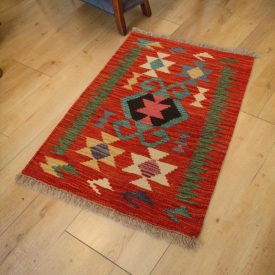   Etnikai Kilim szőnyeg Chobi 60x91 kézi szövésű etnikai Kilim
