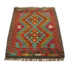 Autentikus Kilim szőnyeg 59x93 kézi szövésű gyapjú Kilim