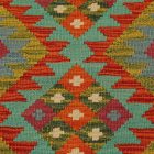 Autentikus Kilim szőnyeg 59x93 kézi szövésű gyapjú Kilim
