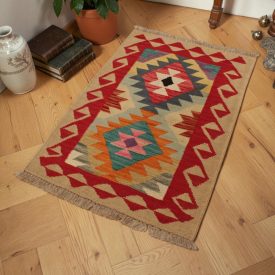   Afgán Kilim szőnyeg Chobi 63x92 kézi szövésű afgán Kilim