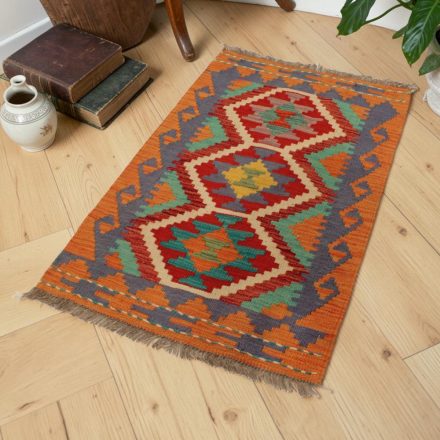 Chobi Kilim szőnyeg 63x96 afgán gyapjú Kilim