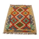 Autentikus Kilim szőnyeg 63x83 kézi szövésű etnikai Kilim