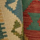 Kézi szövésű Kilim 61x89 afgán gyapjú Kilim