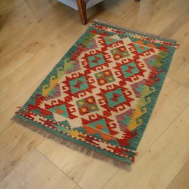 Afgán Kilim szőnyeg Chobi 63x92 Maimana Kilim szőnyeg