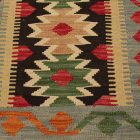 Autentikus Kilim szőnyeg 64x92 afgán gyapjú Kilim