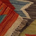 Gyapjú Kilim szőnyeg 62x88 kézi szövésű etnikai Kilim