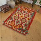 Maimana Kilim szőnyeg 64x87 autentikus afgán Kilim