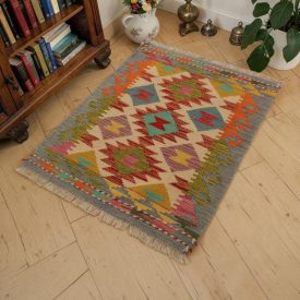 Kilim szőnyeg Chobi 69x88 afgán gyapjú Kilim