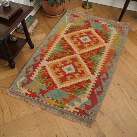 Chobi Kilim szőnyeg 59x90 kézi szövésű afgán Kilim
