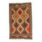 Autentikus Kilim szőnyeg 65x97 kézi szövésű etnikai Kilim