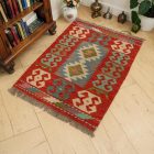 Kilim szőnyeg Chobi 62x85 kézi szövésű gyapjú Kilim