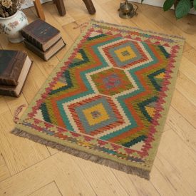 Kilim szőnyeg Chobi 69x98 autentikus afgán Kilim