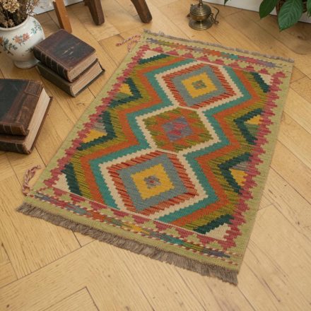 Kilim szőnyeg Chobi 69x98 autentikus afgán Kilim