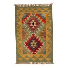 Etnikai Kilim szőnyeg Chobi 63x94 afgán gyapjú Kilim