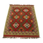Gyapjú Kilim szőnyeg 63x90 kézi szövésű afgán Kilim