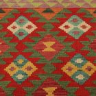 Gyapjú Kilim szőnyeg 63x90 kézi szövésű afgán Kilim