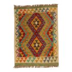 Maimana Kilim szőnyeg 63x84 kézi szövésű etnikai Kilim