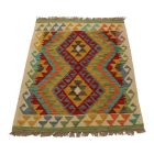 Maimana Kilim szőnyeg 63x84 kézi szövésű etnikai Kilim