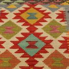 Kézi szövésű Kilim 60x90 afgán gyapjú Kilim