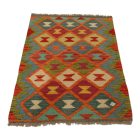 Afgán Kilim szőnyeg Chobi 65x95 kézi szövésű szőttes szőnyeg