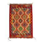Etnikai Kilim szőnyeg Chobi 62x87 kézi szövésű gyapjú Kilim