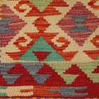 Etnikai Kilim szőnyeg Chobi 62x87 kézi szövésű gyapjú Kilim