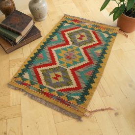 Chobi Kilim szőnyeg 62x99 afgán gyapjú Kilim