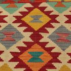 Maimana Kilim szőnyeg 60x87 kézi szövésű afgán Kilim