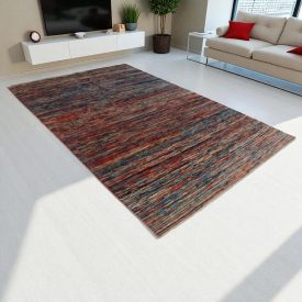   Gabbeh gyapjú szőnyeg 198x290 kézi csomózású modern szőnyeg