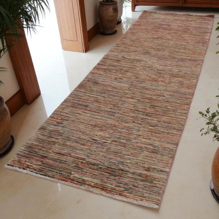 Gabbeh gyapjú futószőnyeg 89x300 kézi csomózású modern szőnyeg