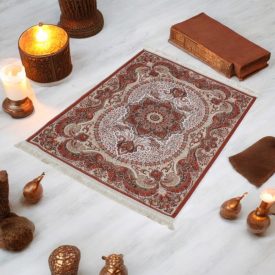 Gépi selyem szőnyeg ROYAL 70x110 vékony török szőnyeg