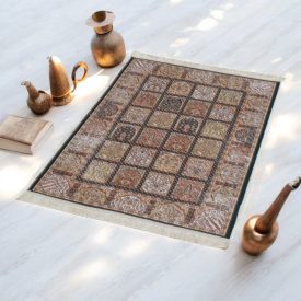 Gépi selyem szőnyeg ROYAL 70x110 vékony török szőnyeg