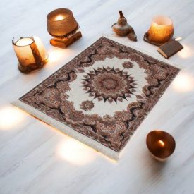 Gépi selyem szőnyeg ROYAL 70x110 vékony török szőnyeg