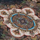 Gépi selyem szőnyeg ROYAL 70x110 vékony török szőnyeg