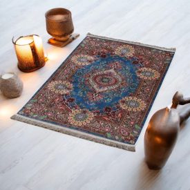 Gépi selyem szőnyeg SILKEN 70x110 akril török szőnyeg