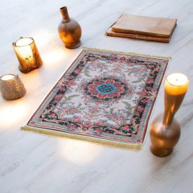 Gépi selyem szőnyeg SILKEN 70x110 akril török szőnyeg