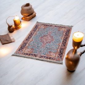 Gépi selyem szőnyeg SILKEN 70x110 akril török szőnyeg