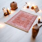 Gépi selyem szőnyeg SILKEN 70x110 akril török szőnyeg