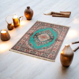 Gépi selyem szőnyeg SILKEN 70x110 akril török szőnyeg