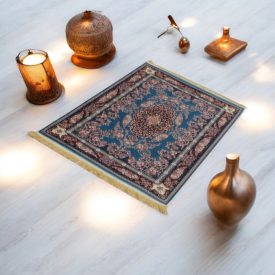 Gépi selyem szőnyeg SILKEN 70x110 akril török szőnyeg