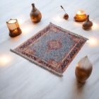 Gépi selyem szőnyeg SILKEN 70x110 akril török szőnyeg