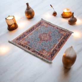 Gépi selyem szőnyeg SILKEN 70x110 akril török szőnyeg