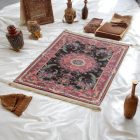 Gépi selyem szőnyeg SILKEN 70x110 akril török szőnyeg