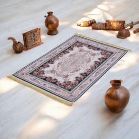 Gépi selyem szőnyeg SILKEN 70x110 akril török szőnyeg