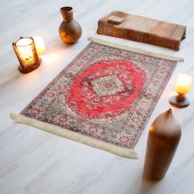 Gépi selyem szőnyeg SILKEN 70x110 akril török szőnyeg