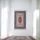 Gépi selyem szőnyeg SILKEN 70x110 akril török szőnyeg