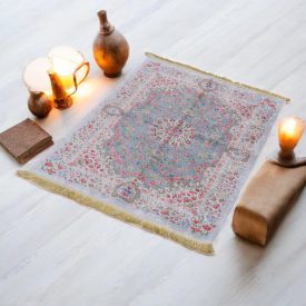 Gépi selyem szőnyeg SILKEN 70x110 akril török szőnyeg