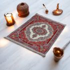 Gépi selyem szőnyeg SILKEN 70x110 akril török szőnyeg