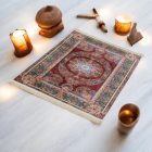 Gépi selyem szőnyeg SILKEN 70x110 akril török szőnyeg